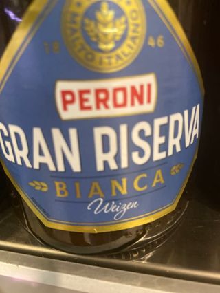 Gran riserva Peroni bianca