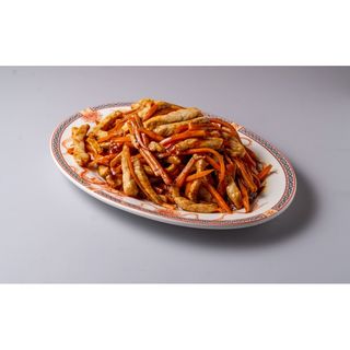 Cerdo Con Salsa Picante