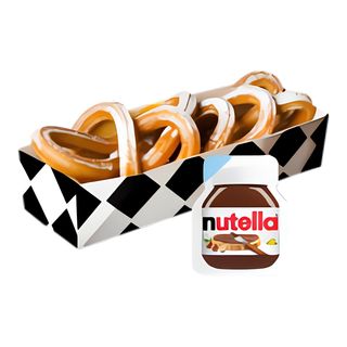Hiszpańskie churrosy + nutella