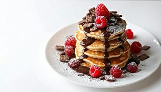 Pancake Nutella, cereali al cacao