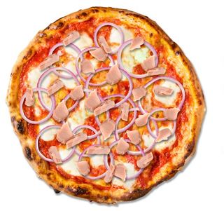 Pizza tonno e cipolla