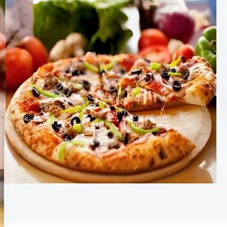 Пица със салам Пепероне (550г)