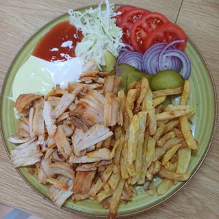 Kebab farfurie mare pui