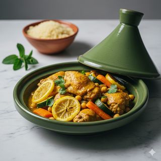 Tajine di carne o pollo
