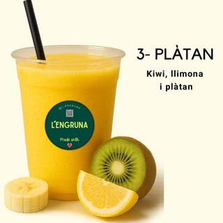 SMOOTHIE DE PLÀTAN  440ml.