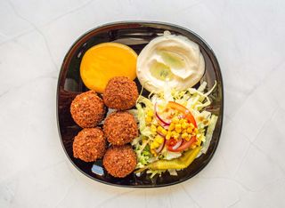 Prato de Falafel