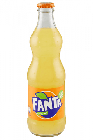 Fanta in vetro 33 cl