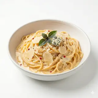 Spaguetti Crema 4 Quesos