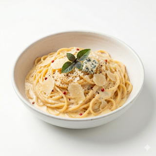 Spaguetti Crema 4 Quesos