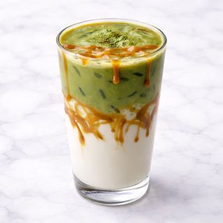 Caramel Matcha Latte