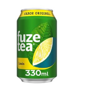 Fuze tea sabor limón lata 330ml.