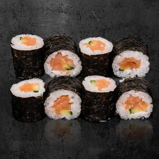 Хосомаки пушена сьомга (6бр 105г)