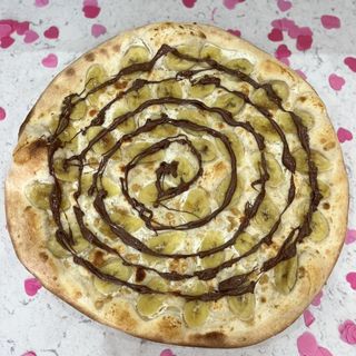 Pizza Nutella e Banana