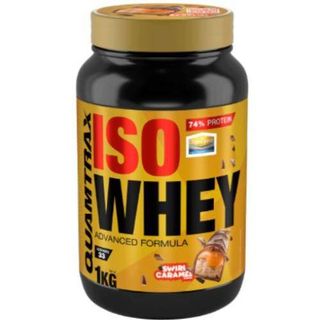 Isowhey Swirl Caramel Quamtrax 1Kg.