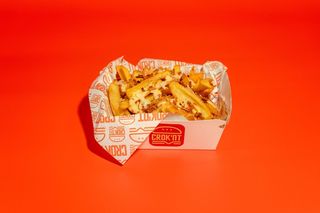 Crok'nt fries cu crispy onion