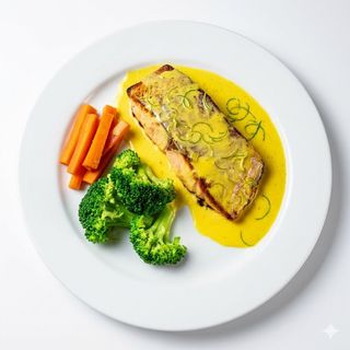Salmón A La Lima