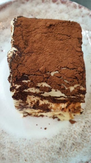 Tiramisú casero