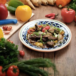 Печень по-восточному