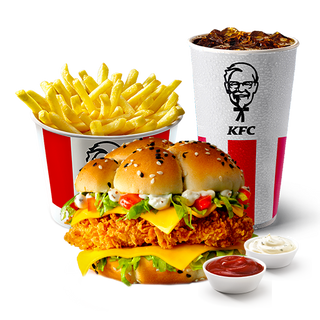 Шефбургер Де Люкс Комбо L