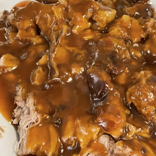 Cerdo con salsa Jengibre