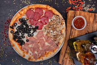 Pizza Quatro Stagioni- 580 gr