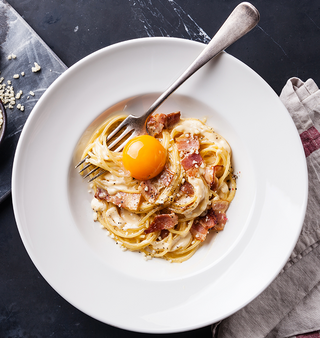 Spaghetti Alla Falsa Carbonara