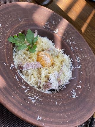 Паста корбонара