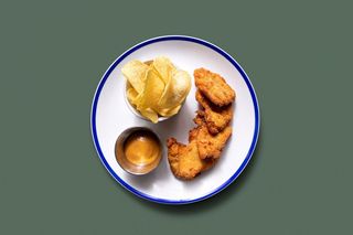 Chicken and chips