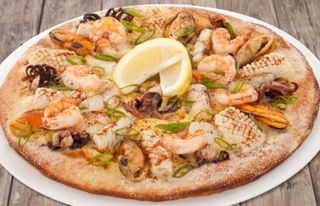 Піца з морепродуктами