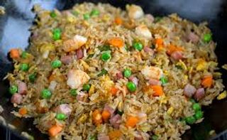 Arroz Frito Con Tres Delicias