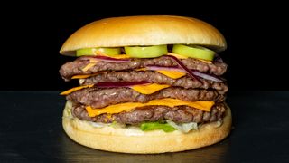 Double Double Jalapeno Smash burger