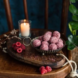 Bomboane cu merisoare si zmeura