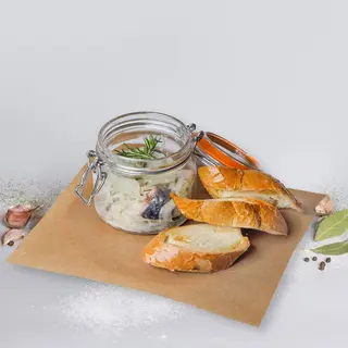 Оселедець маринований в цибулі (240г)