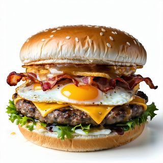 Puccia special burger stellato