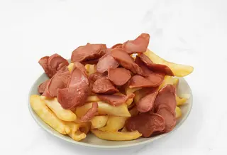 Menú salchipapa