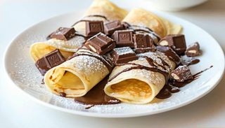 Clătite Finetti si  Kinder