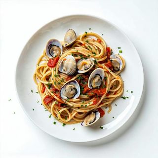 Spaghetti Garofalo gluten free alle vongole veraci e lupini