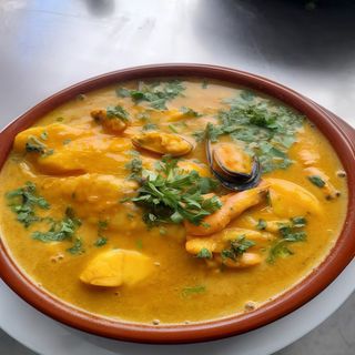 cazuela de mariscos
