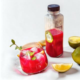 Домашна Малинова лимонада (412мл)