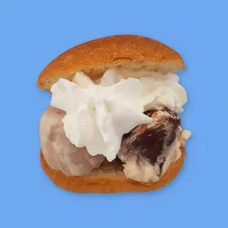 Brioche con gelato