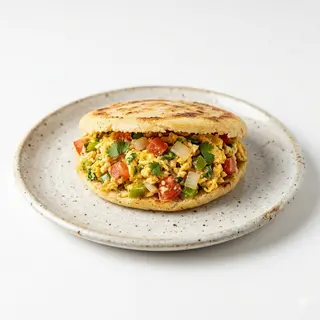 Arepa Con Perico