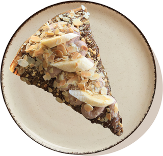 Crêpe Banana split Nutella