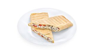 Лаваш з сиром та зеленню