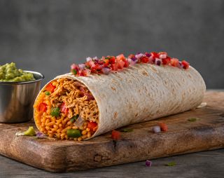 Burrito de Cerdo Mechado