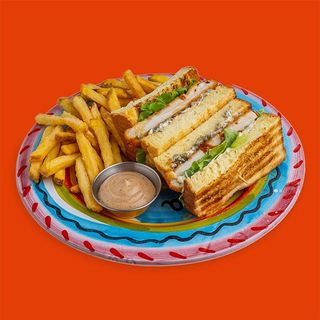 SANDWICH POLLO FRITTO E TERIYAKI