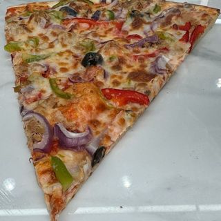 Trozo de Pizza de Atún Halal