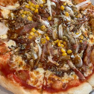 Pizza Familiar Barbacoa