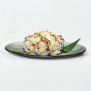40C.Uramaki sake tempura special - 4 pezzi