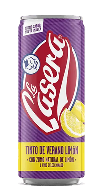 LATA TINTO LA CASERA LIMON