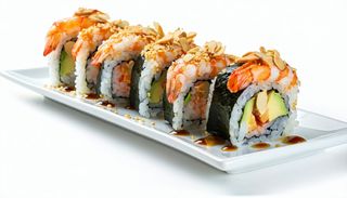 Uramaki crunch roll